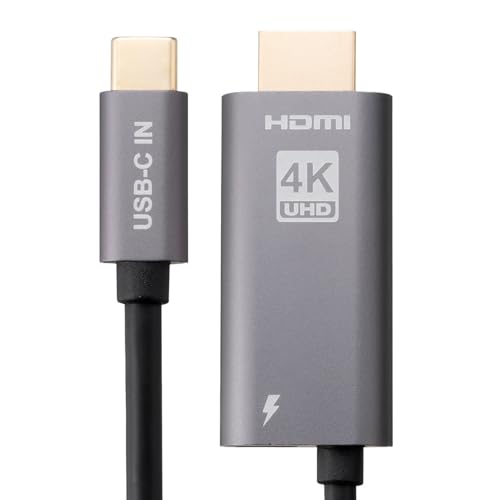 ✨️HDMI Type-C ケーブル 2m 4K@60Hz HDR対応 音声同期 Amazon | USB C HDMI 変換ケーブル - 2M「4K@60hz UHD映像出力